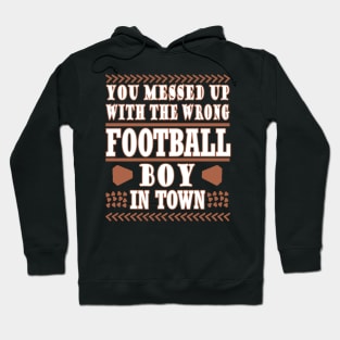 American Football Player Touchdown Gift Hoodie